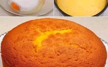 LEMON CAKE Preheat the oven