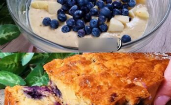 Oat and Blueberry Breakfast Loaf