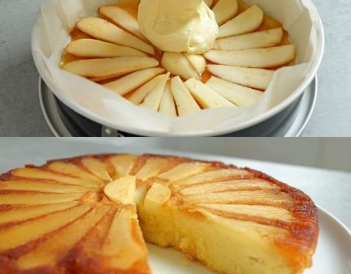 Caramelized Pear Upside-Down Cake