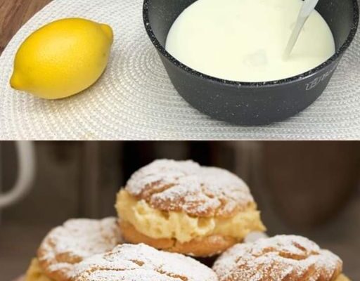 Windbeutel (Choux Pastry) with Vanilla Cream