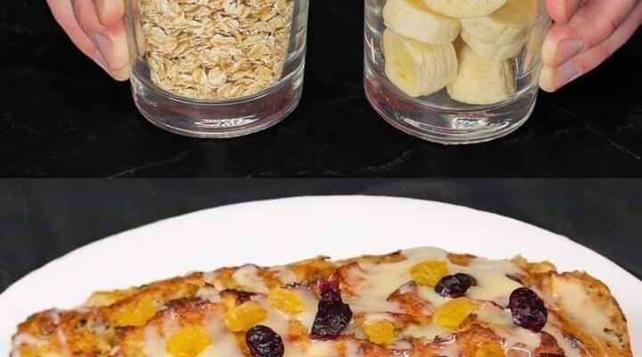 Delightful Banana Cranberry Oatmeal Bake