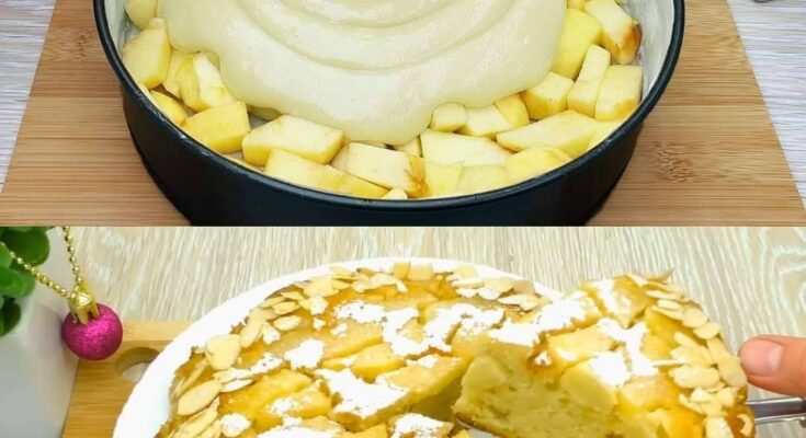 Vanilla Apple Tea Cake Recipe