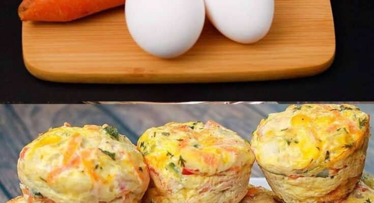 Vegetable Omelet Muffins for Kids Recipe