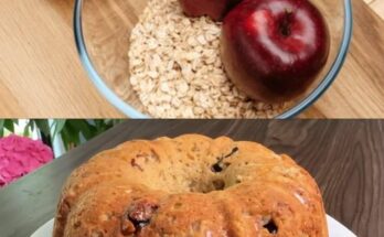 Baked Oatmeal with Apples, Cranberries, and Almonds