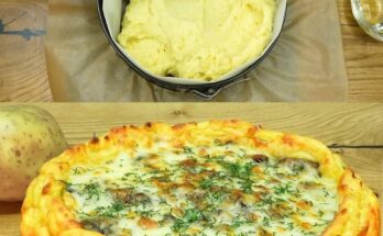 Savory Potato and Mushroom Bake: A Hearty and Delicious Meal