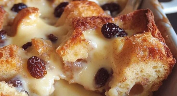 Cinnamon Raisin Bread Pudding