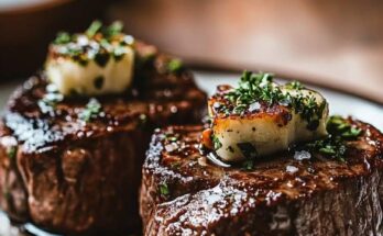 ‼️ROASTED GARLIC BUTTER GRILLED BEEF STEAK‼️