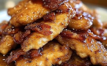 😍 Bacon Brown Sugar Chicken Tenders 🍗