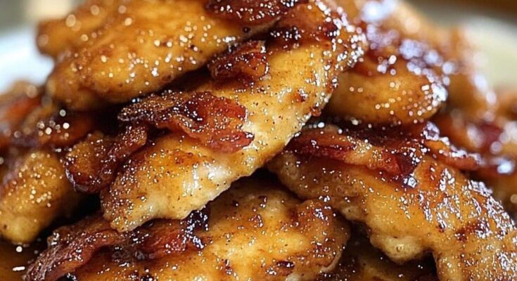 😍 Bacon Brown Sugar Chicken Tenders 🍗