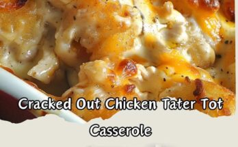 Cracked Out Chicken Tater Tot Casserole