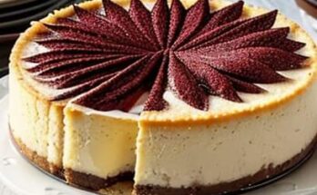 Classic New York Cheesecake: