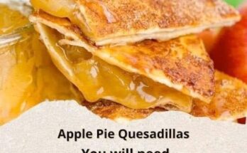 🍎🍏Apple Pie Quesadillas🍏🍎🍏