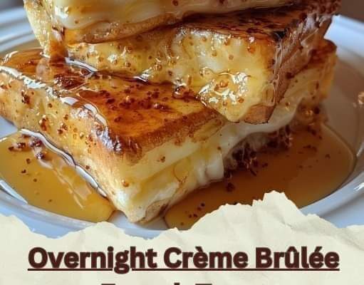 Overnight Crème Brûlée French Toast