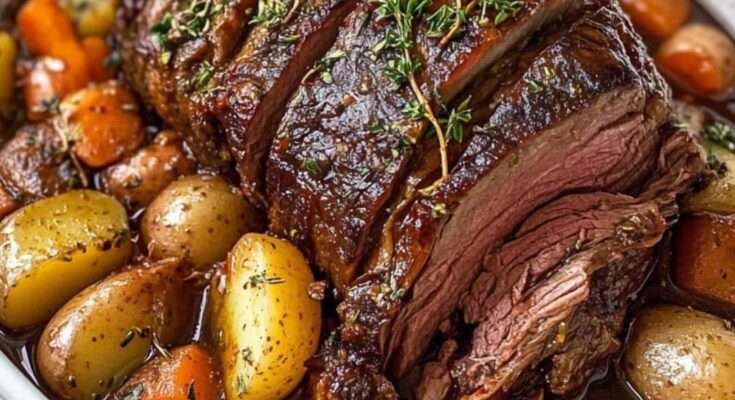 *Dutch Oven Pot Roast - OMG DON’T LOSE THIS RECIPE! 🍲*