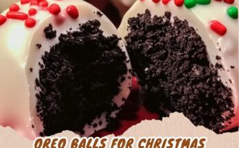 Oreo Balls for Christmas