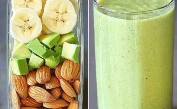 Creamy Green Smoothie Recipe 🥑🍌🥤