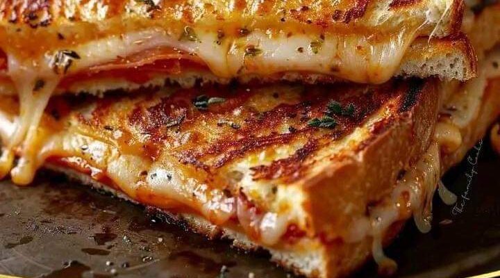 Pizza Grilled Cheese!