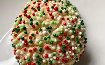 ☃️🎄Cake Mix Sprinkle Cookies🎄☃️