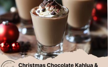 Christmas Chocolate Kahlua & Baileys Pudding Shots 🎄🍫