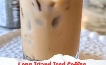 Long Island Iced Coffee - so refreshing!