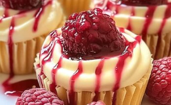 Raspberry Bliss Cheesecake Bites 🍰