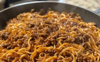 ASIAN SPICED BEEF NOODLES 🍜🥩