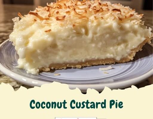 Coconut Custard Pie