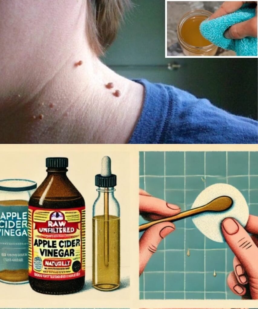 How to Remove Skin Tags Naturally at Home with Apple Cider Vinegar